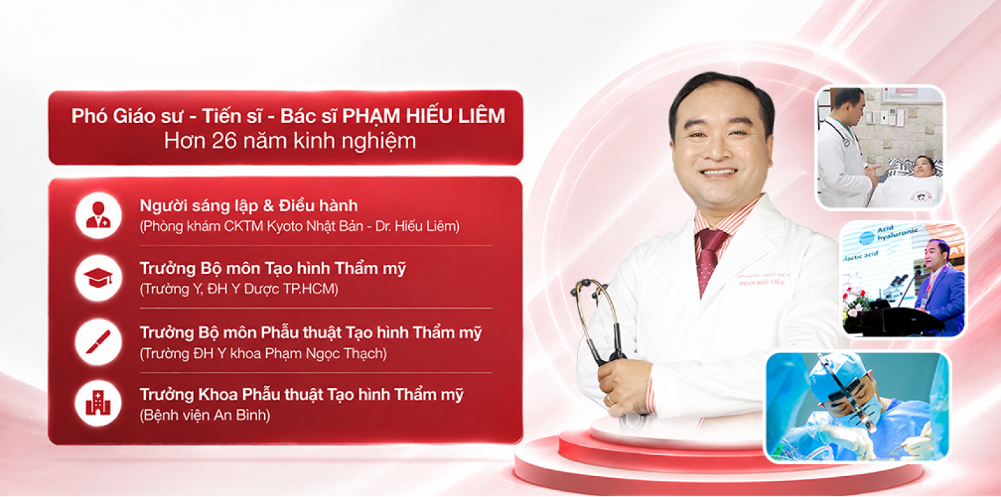 GIỚI THIỆU PGS. TS. BS. PHẠM HIẾU LIÊM - CHUYÊN GIA VỀ PHẪU THUẬT TẠO HÌNH THẨM MỸ