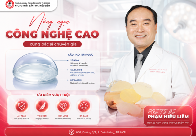 Nâng ngực công nghệ cao cùng bác sĩ chuyên gia