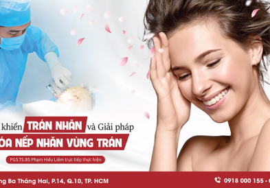 Xóa nếp nhăn trán