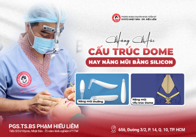 Nâng Mũi Cấu Trúc DOME hay Nâng Mũi Bằng Silicon