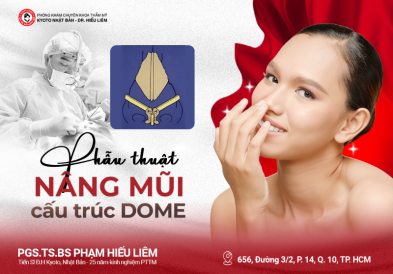 Phẫu thuật nâng mũi cấu trúc DOME (Mái Vòm)