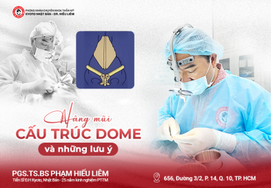 Những lưu ý quan trọng khi nâng mũi cấu trúc Dome dành cho người trẻ