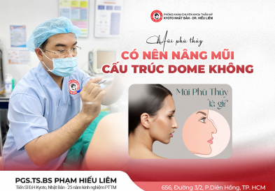 Mũi phù thủy có nên nâng mũi cấu trúc DOME không?